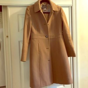 J.Crew Cloth Camel Lady Day Coat size 6